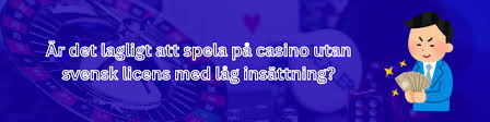 Minsta Insättning Casino - Hitta De Bästa Alternativen